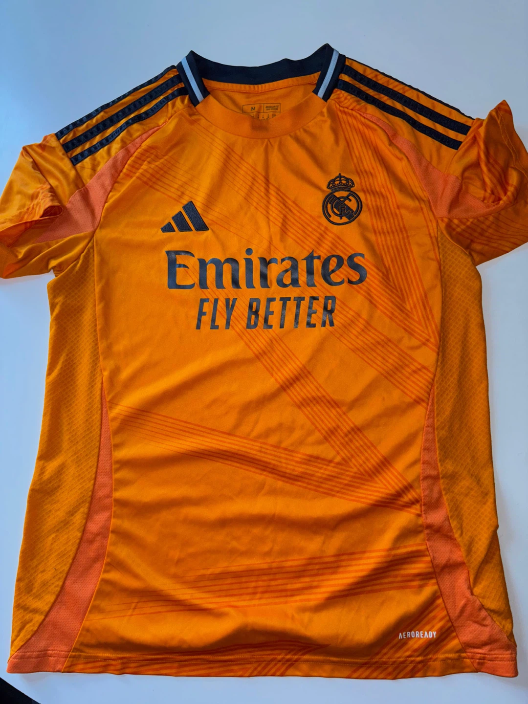 Adidas Real Madrid Orange Jersey