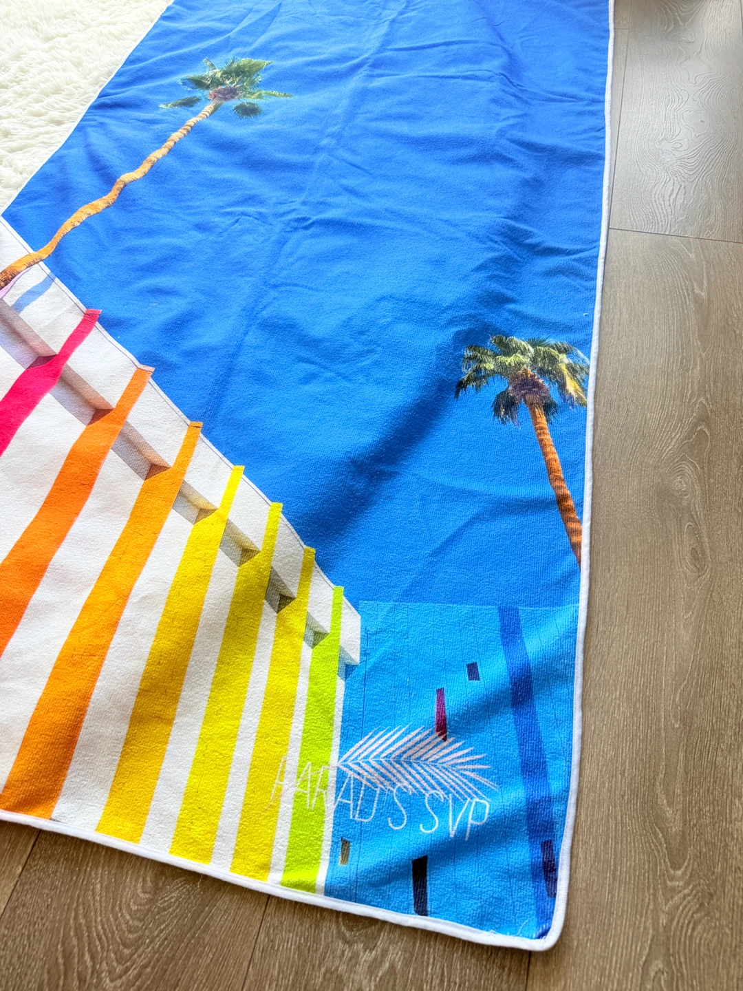 Paradis Svp Palm Tree Palm Springs Beach Towel - photo 2