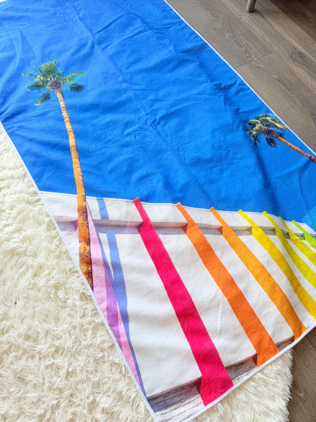 Paradis Svp Palm Tree Palm Springs Beach Towel - photo 3