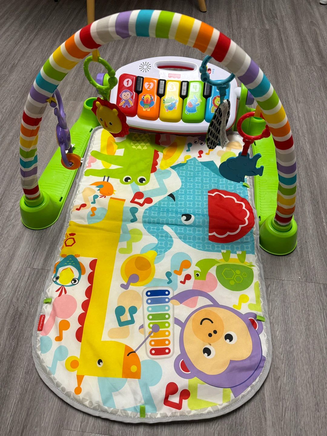 Fisher-Price Deluxe Kick & Play Piano Gym