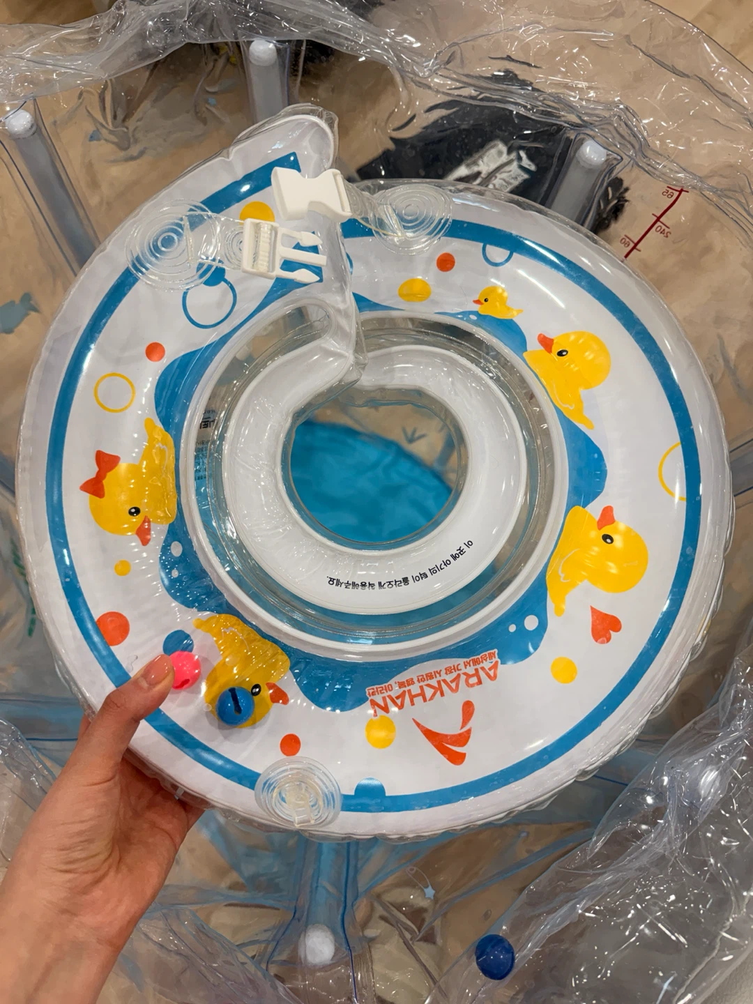 Baby pool & baby neck float