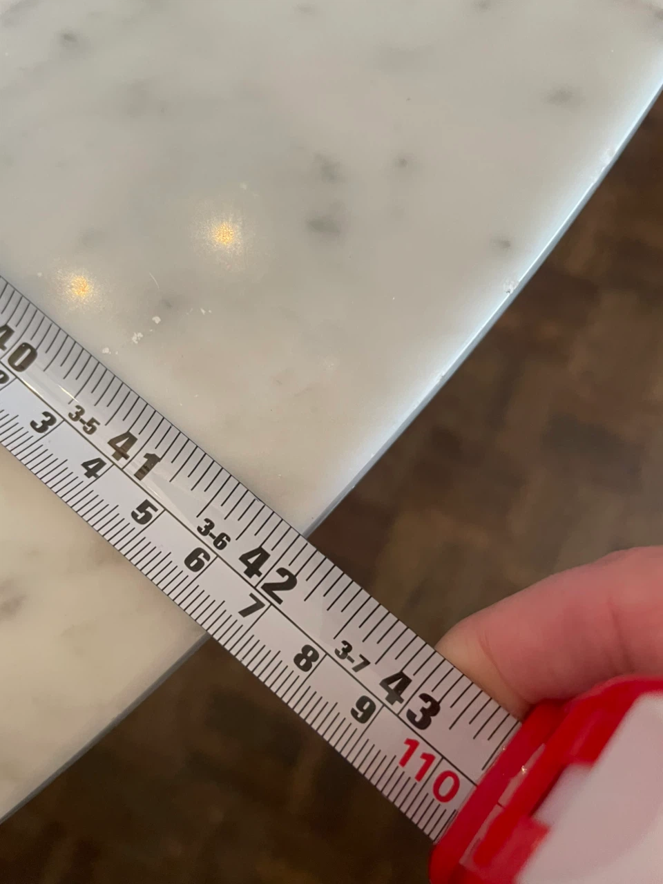 Vintage Round Marble Bistro Table - photo 3