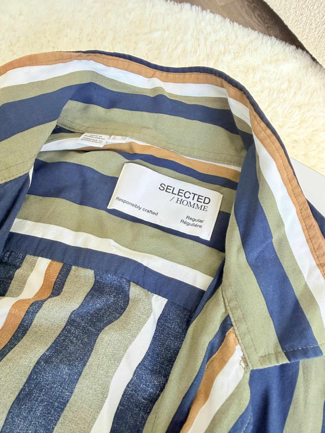 Selected Homme Striped Short Sleeve Shirt - photo 2