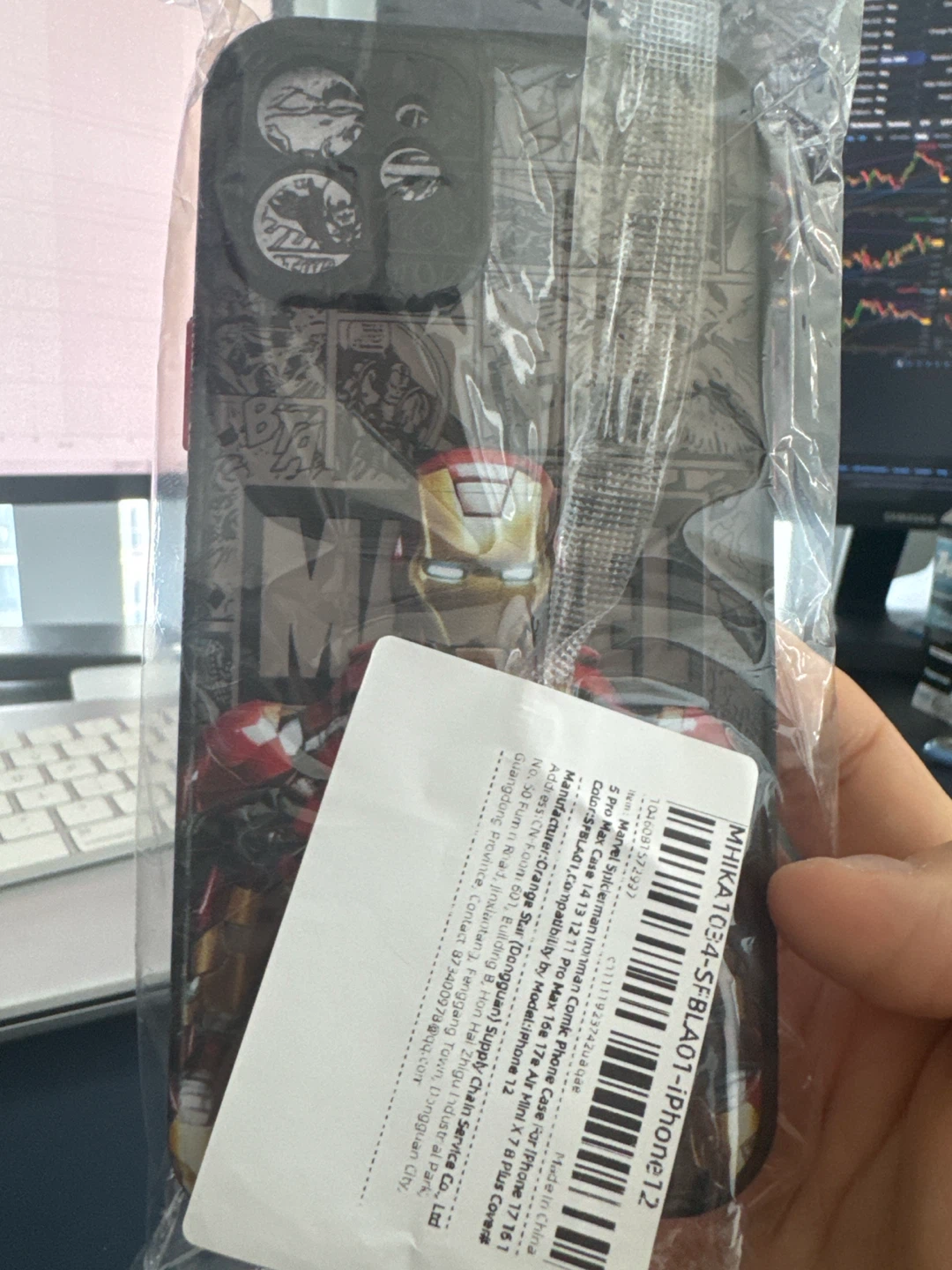 Marvel Iron Man Case for iPhone 12