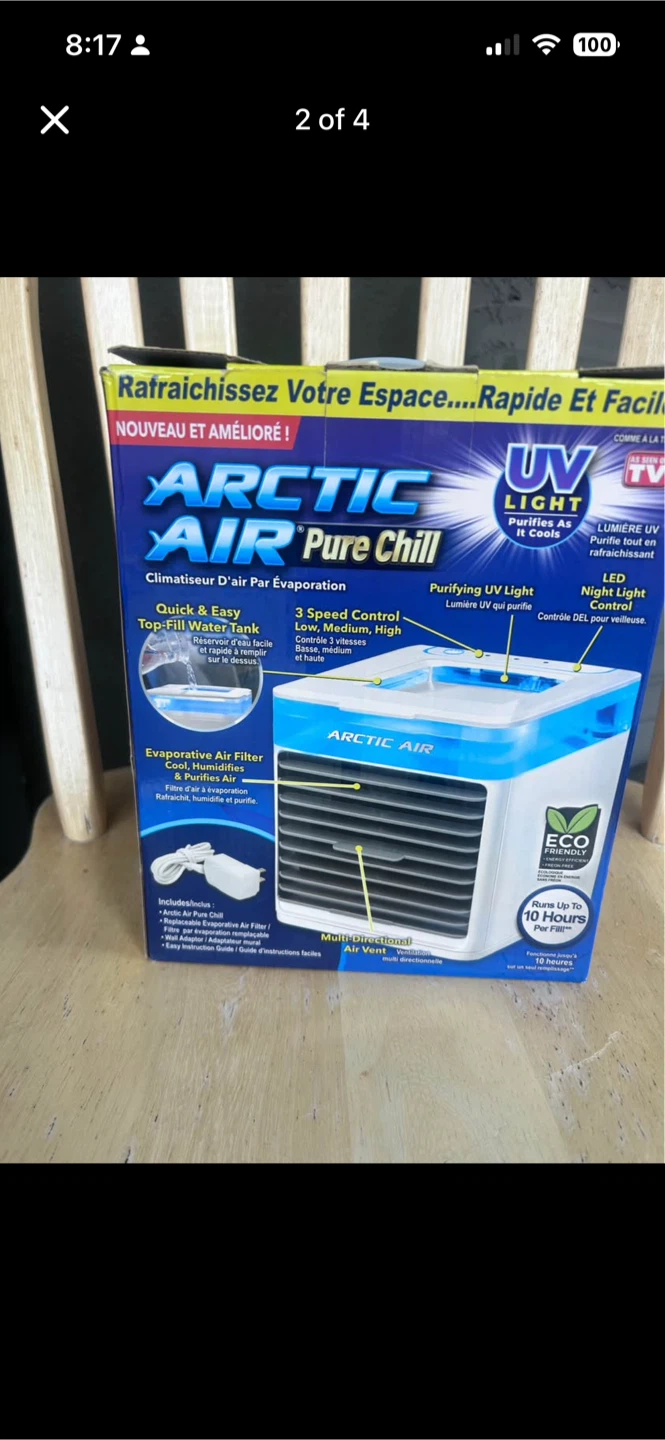 Arctic Air Pure Chill Evaporative Air Cooler - photo 3