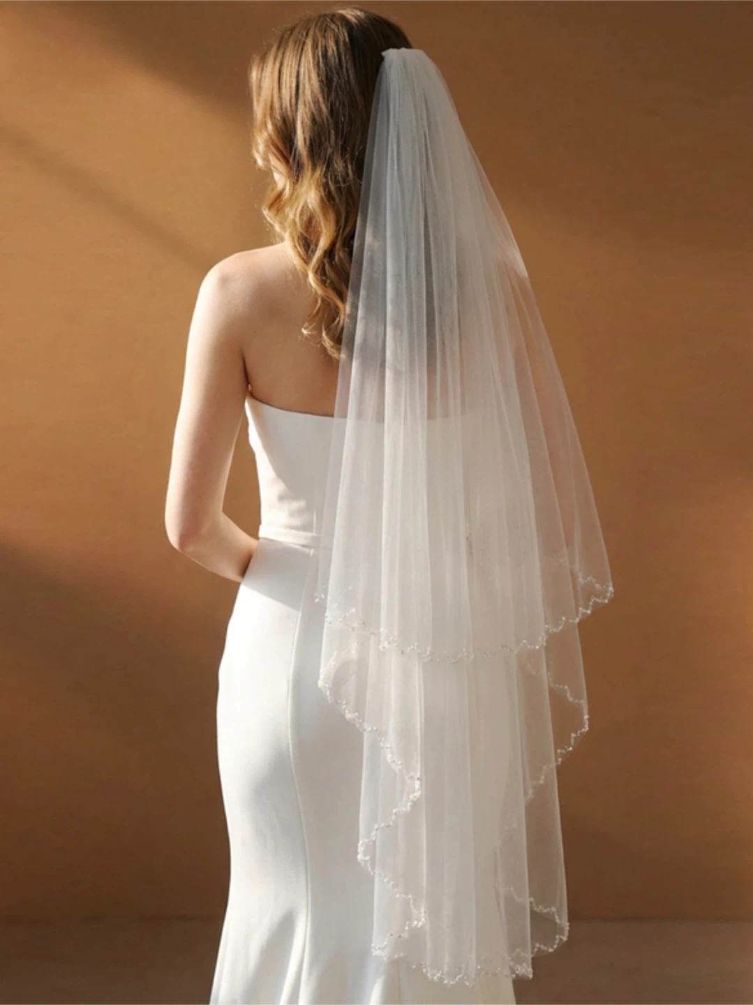 Two-Tier Wedding Veil