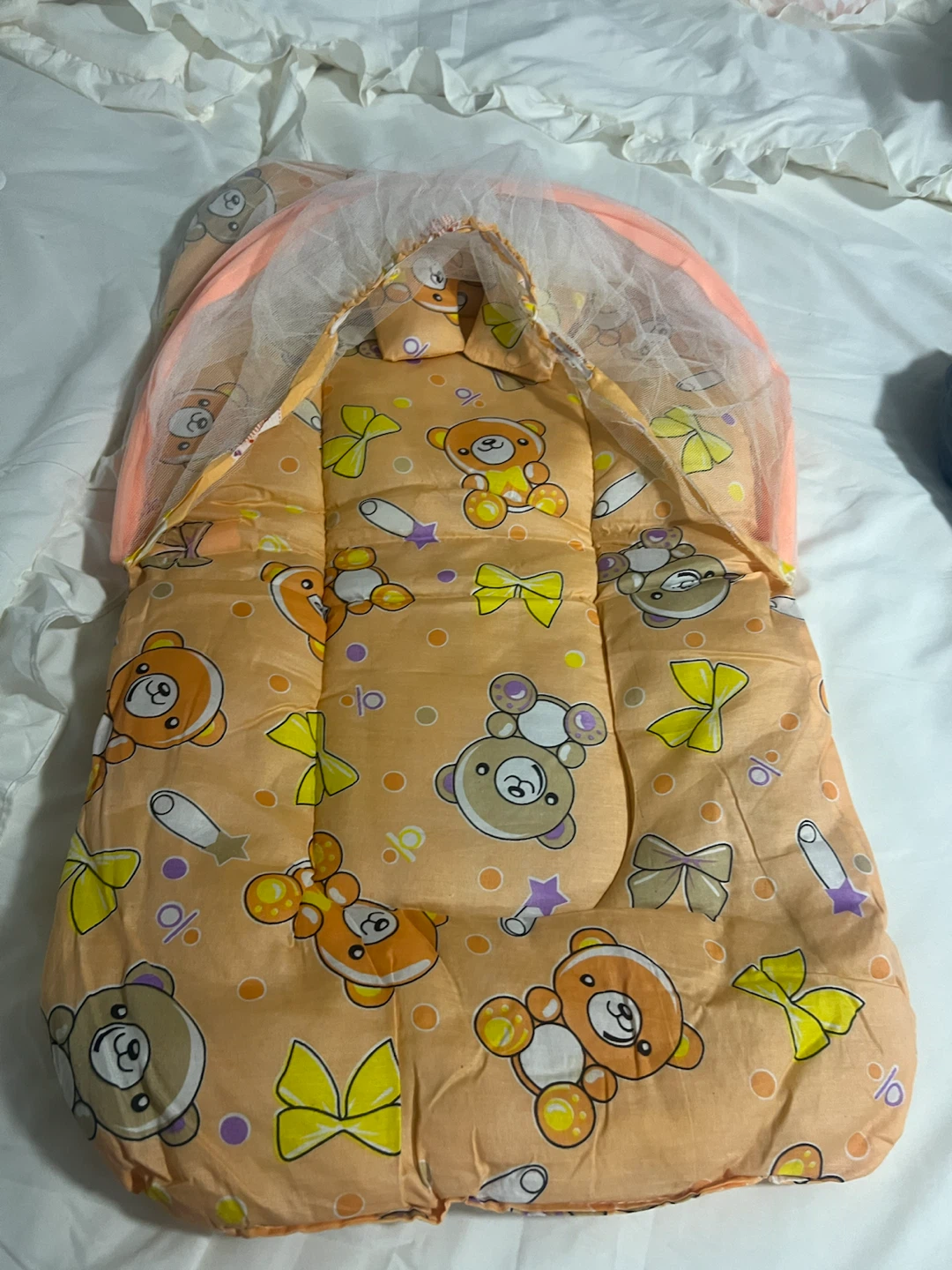 Chicco baby portable bed with mosquito net - photo 3