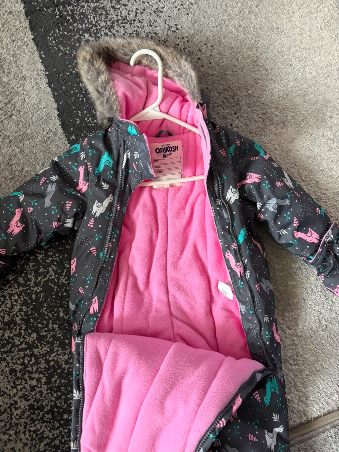 OshKosh B'gosh Llama Snowsuit