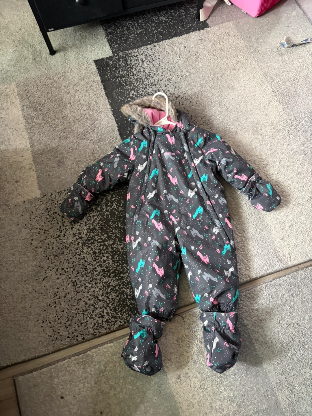 OshKosh B'gosh Llama Snowsuit - photo 2