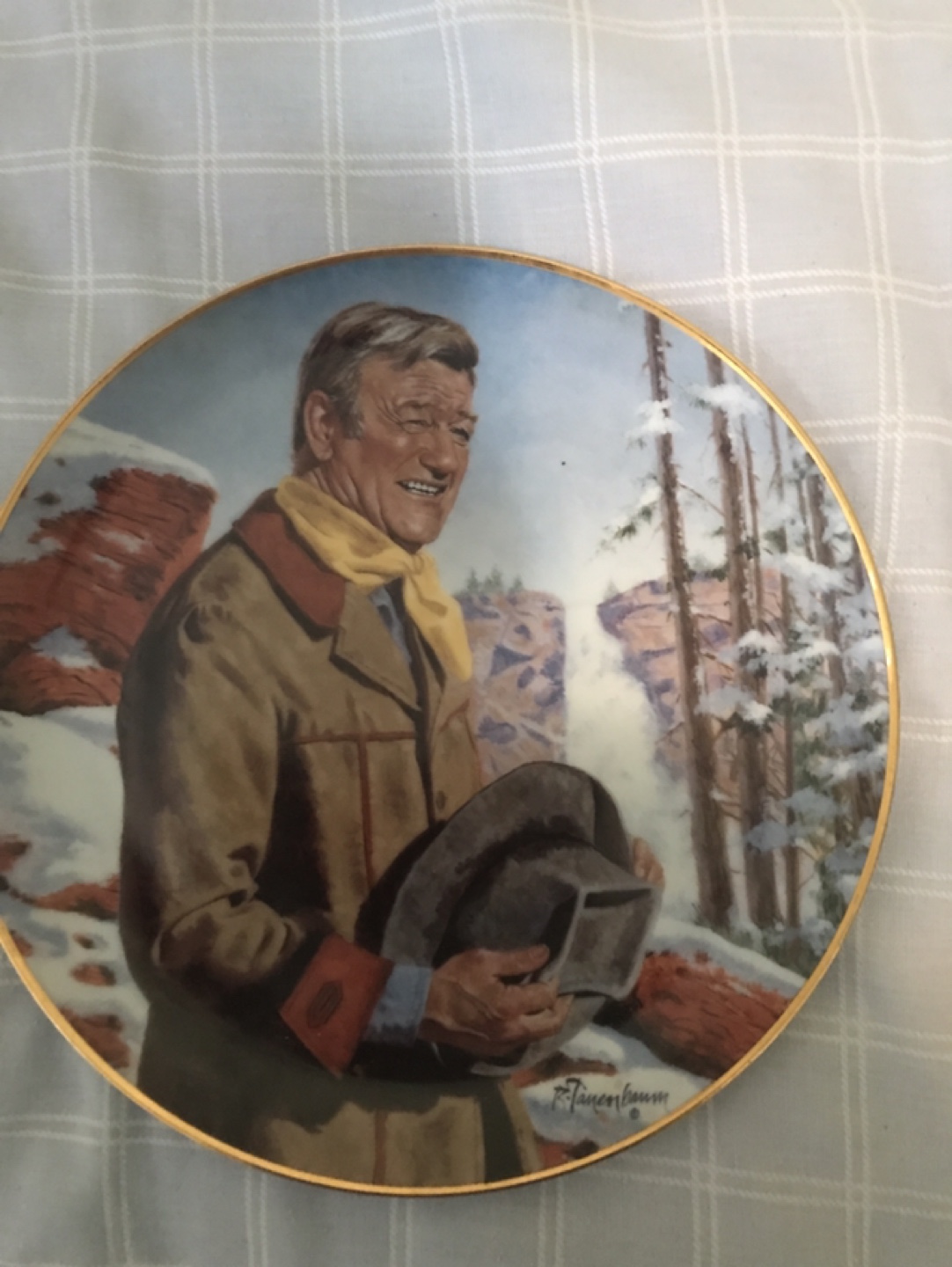 John Wayne Collector Plates