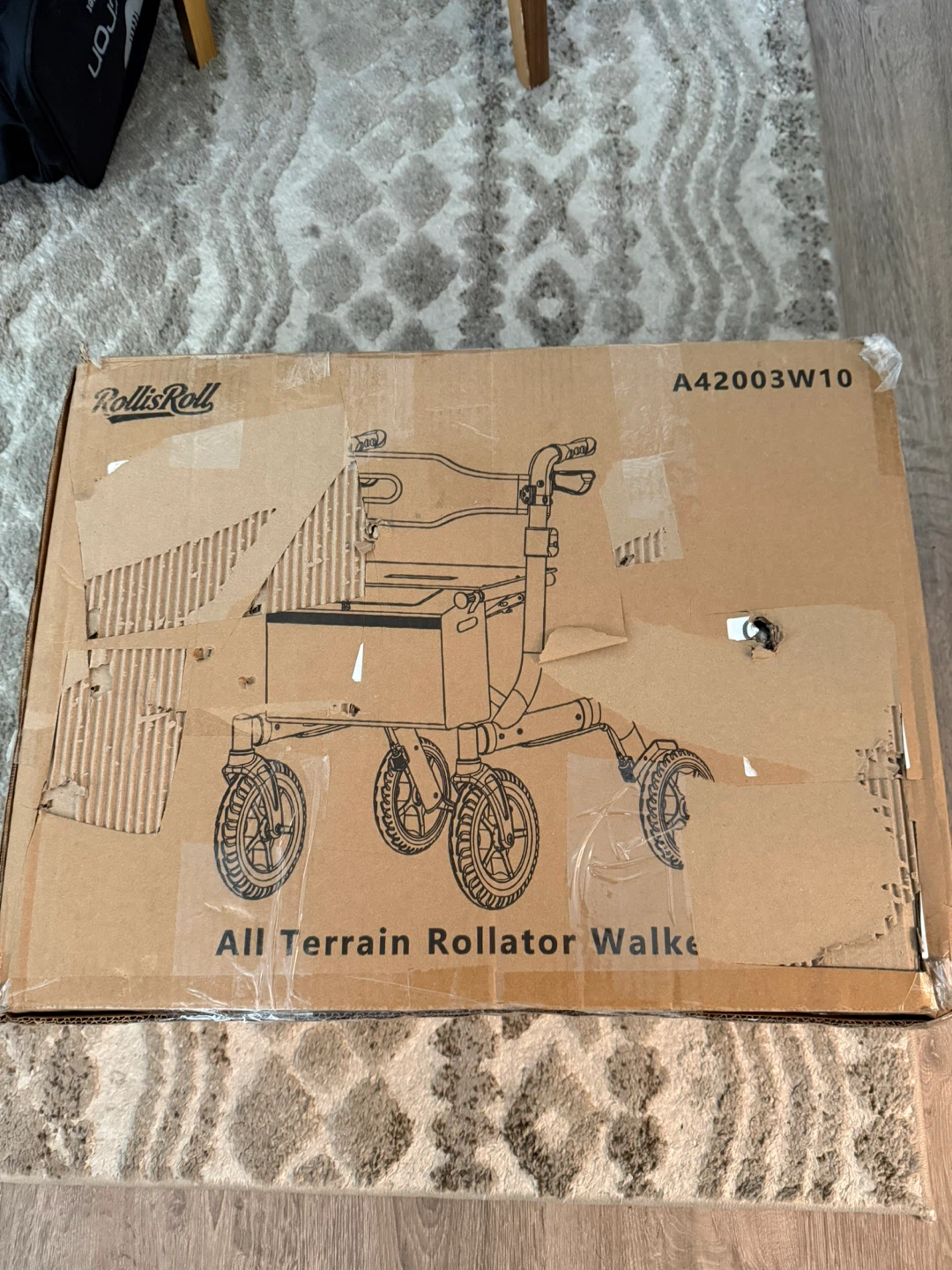 RollisRoll All Terrain Rollator Walker