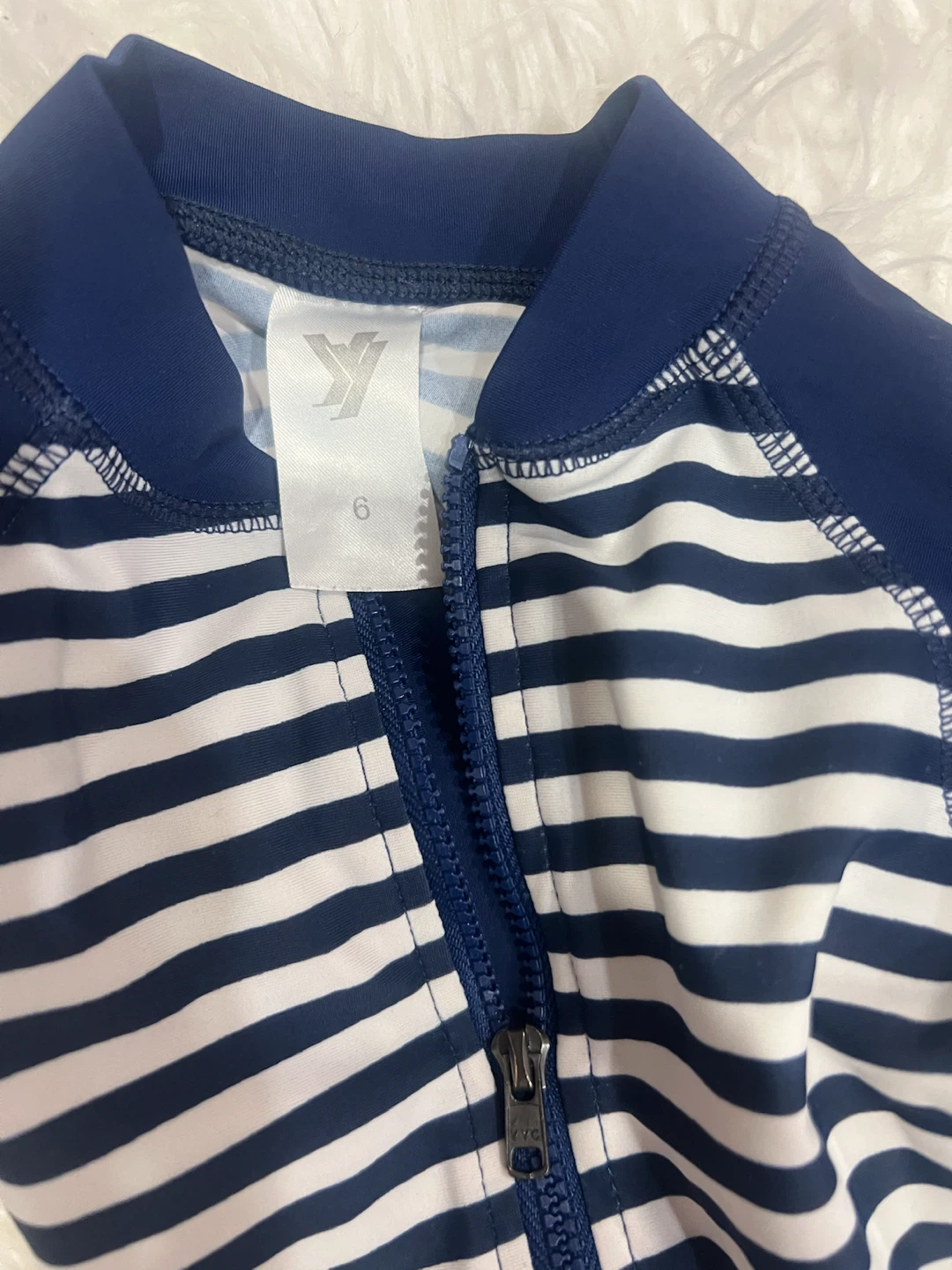 YYC Striped Kids Swimsuit - photo 3