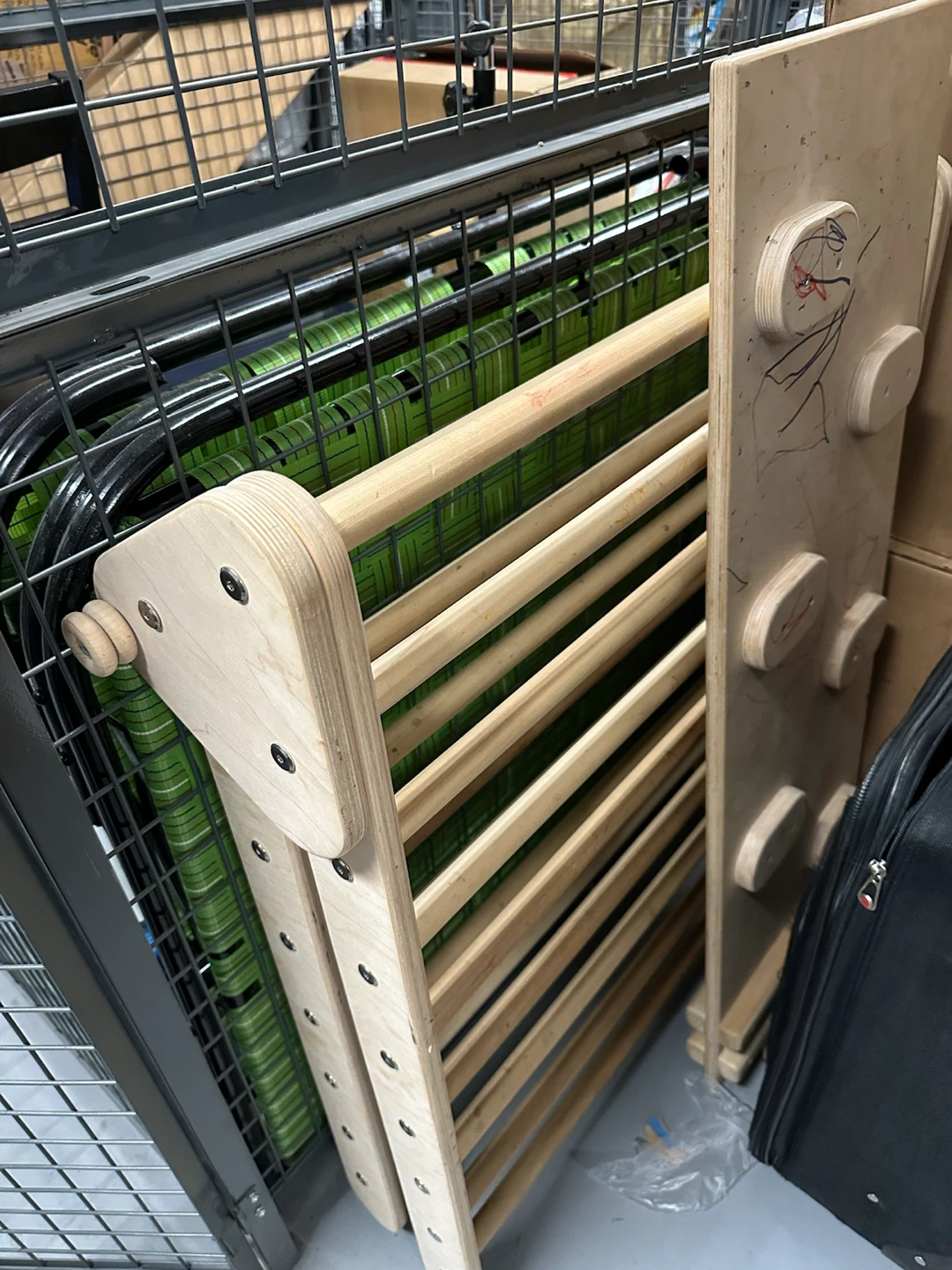 Wooden Pikler Triangle Climbing Frame sale as is.