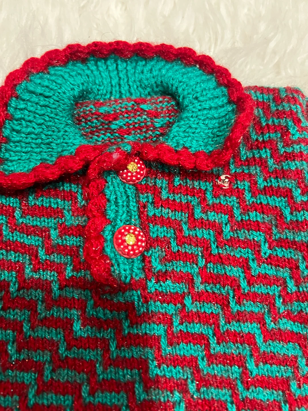 Hand-Knit Toddler Outfit Set - photo 5