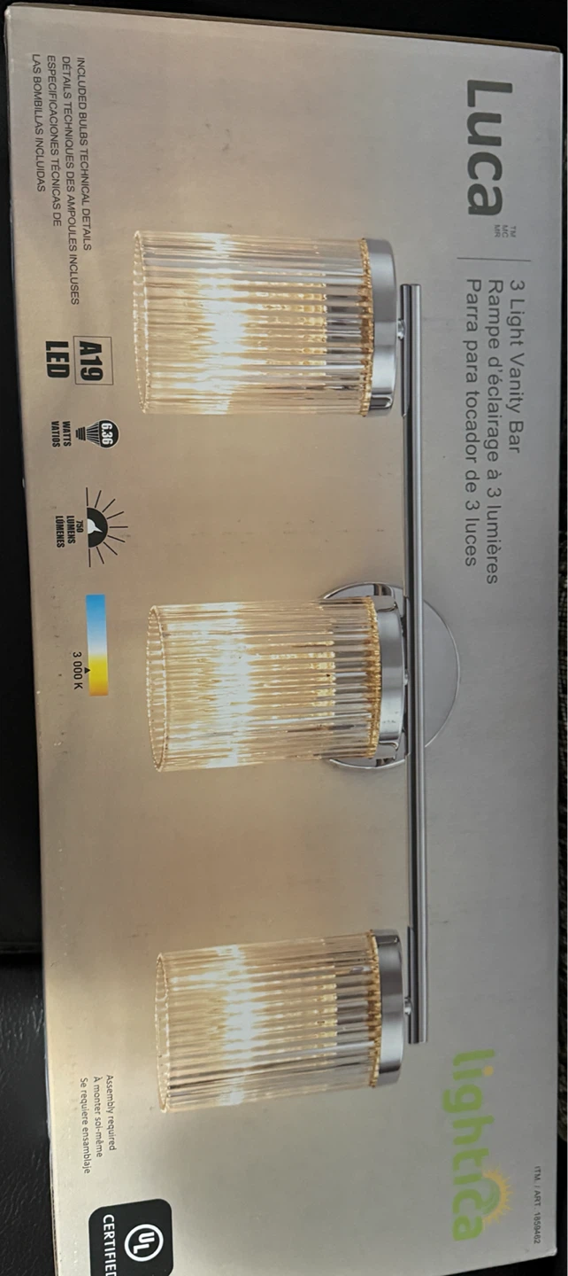 Lightica Luca 3-Light Vanity Bar