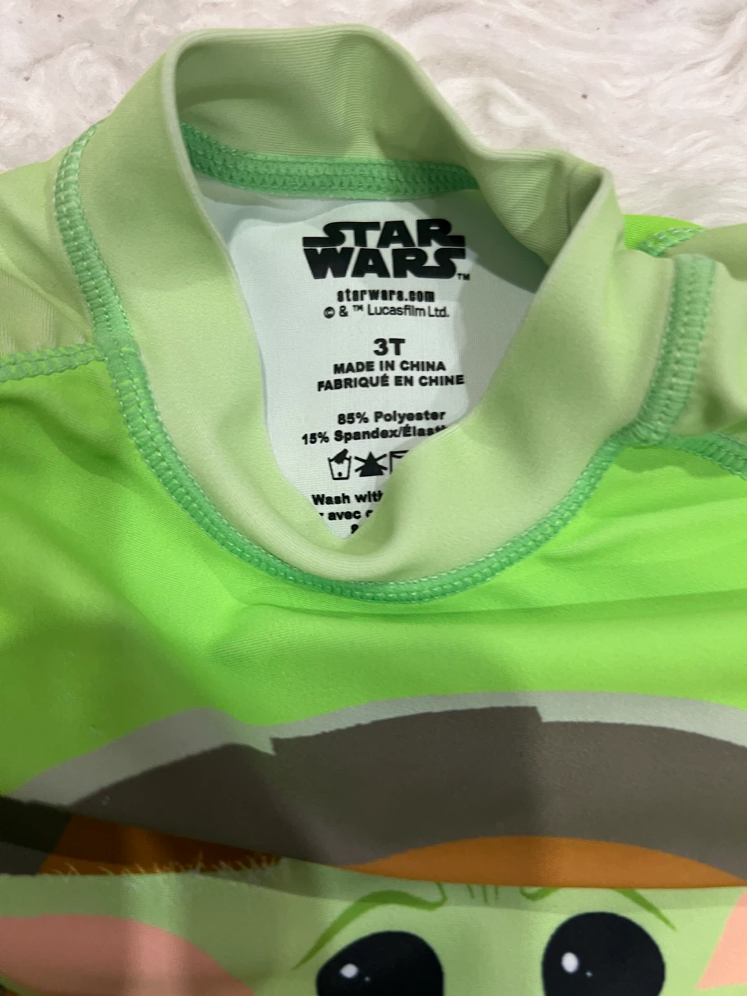 Star Wars shirt and Athletic Works leggings set