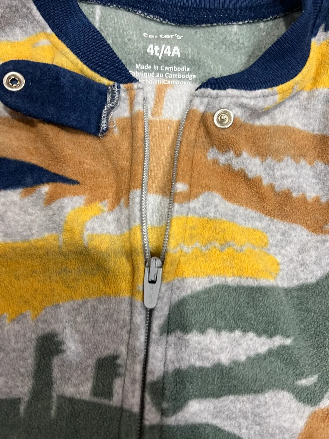 Two-piece fleece sleepers pack