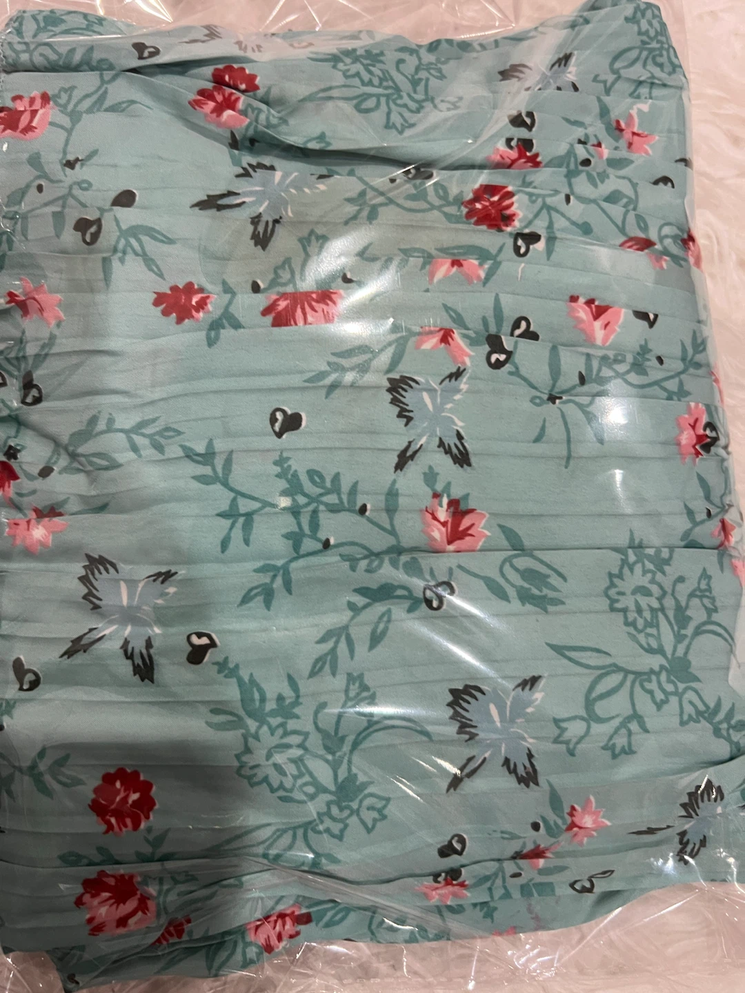 Floral Pleated Jumpsuit - photo 2