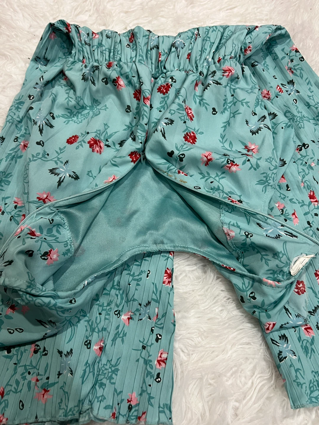 Floral Pleated Jumpsuit - photo 3