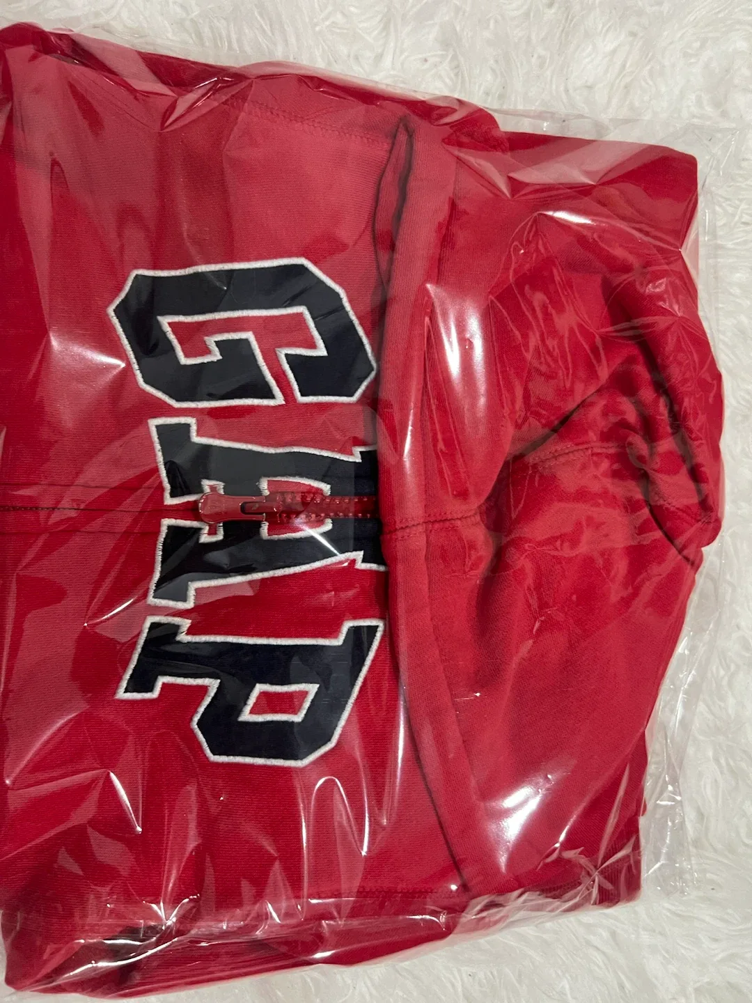 Baby Gap red hoodie and sweatpants set