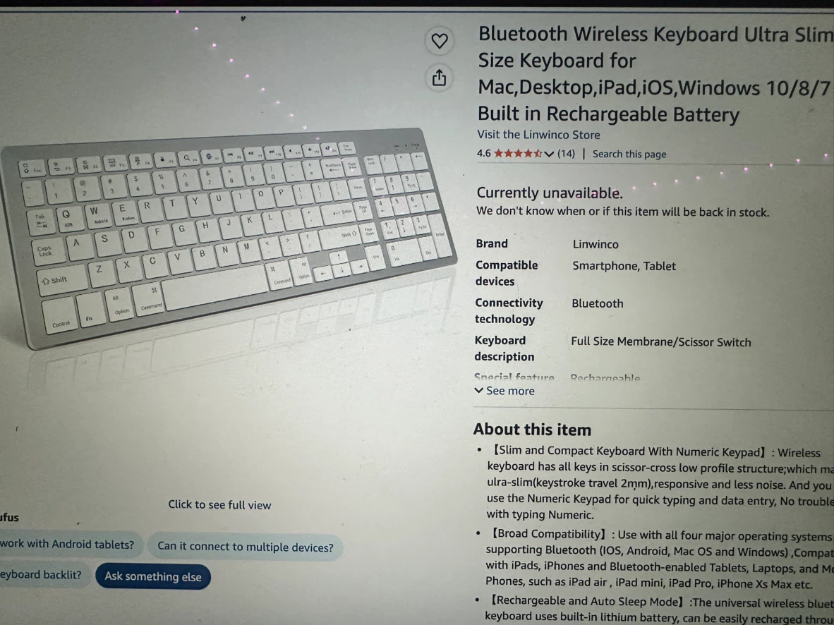 Wireless Keyboard and Mouse - photo 2