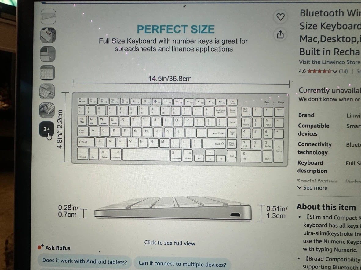 Wireless Keyboard and Mouse - photo 3