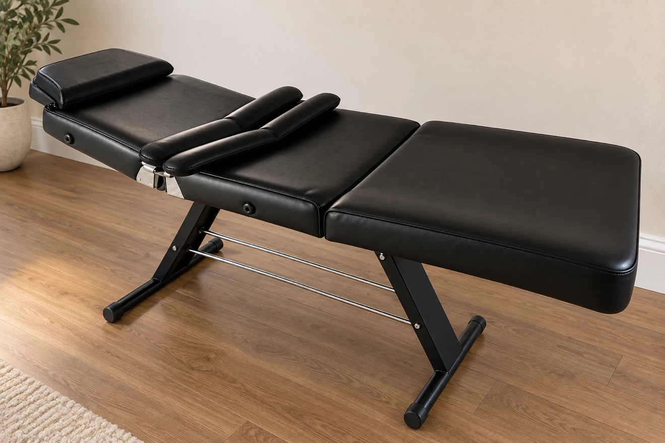 Adjustable Black Massage Table