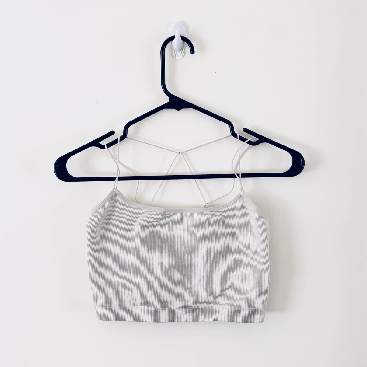 Hollister Gilly Hicks Ribbed Strappy Crop Top Size M