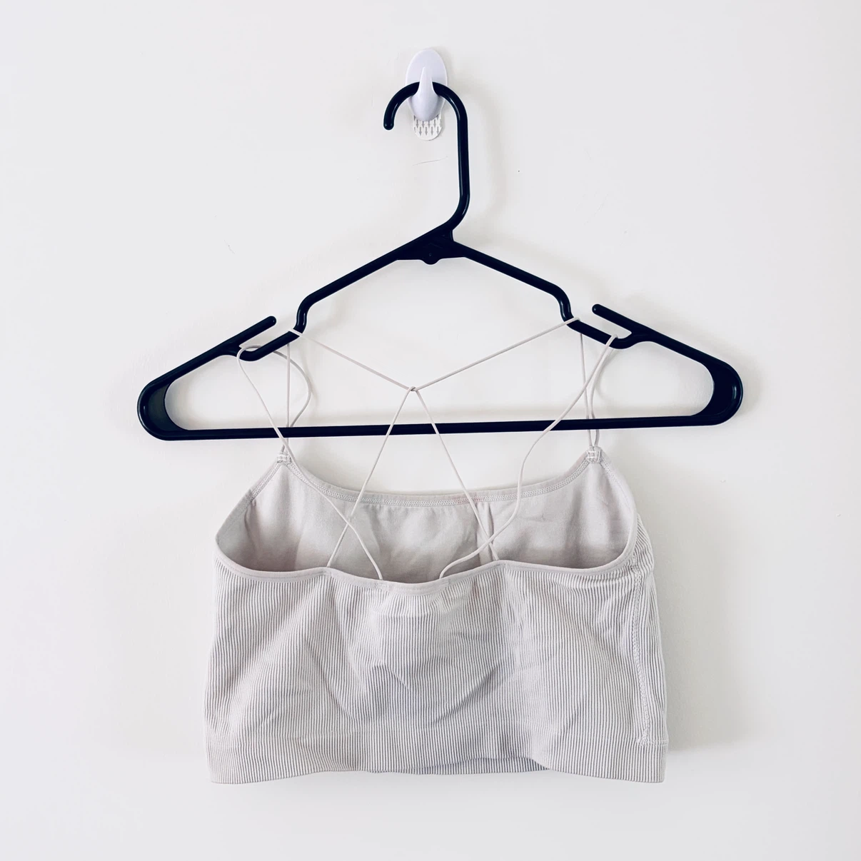 Hollister Gilly Hicks Ribbed Strappy Crop Top Size M - photo 2