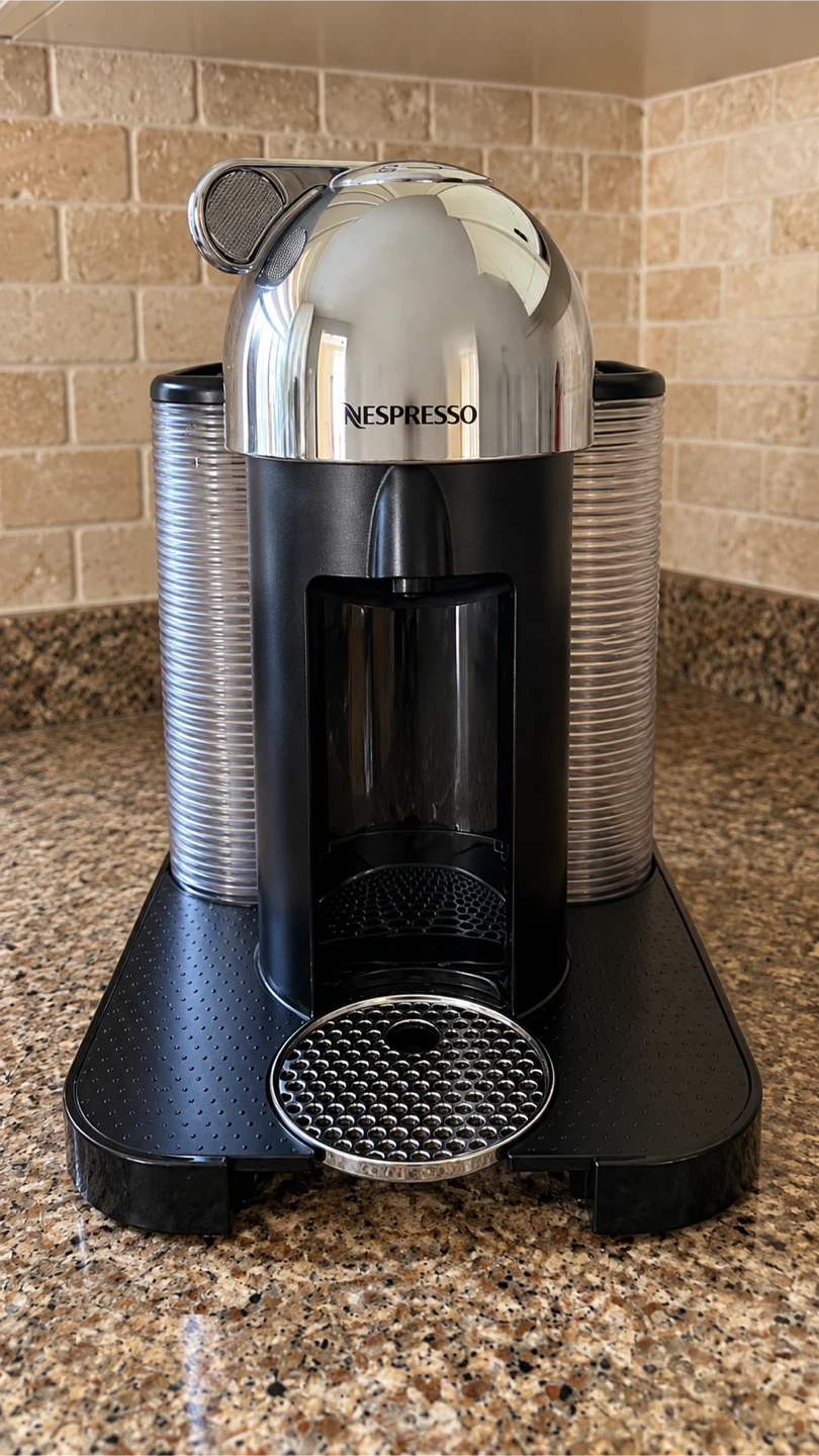 Nespresso Vertuo Chrome Coffee Machine