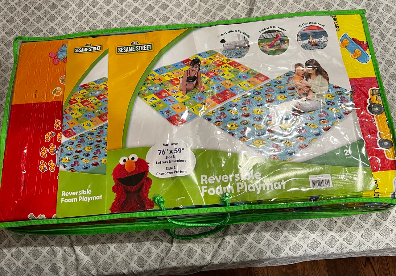 Sesame Street Reversible Foam Playmat - photo 2