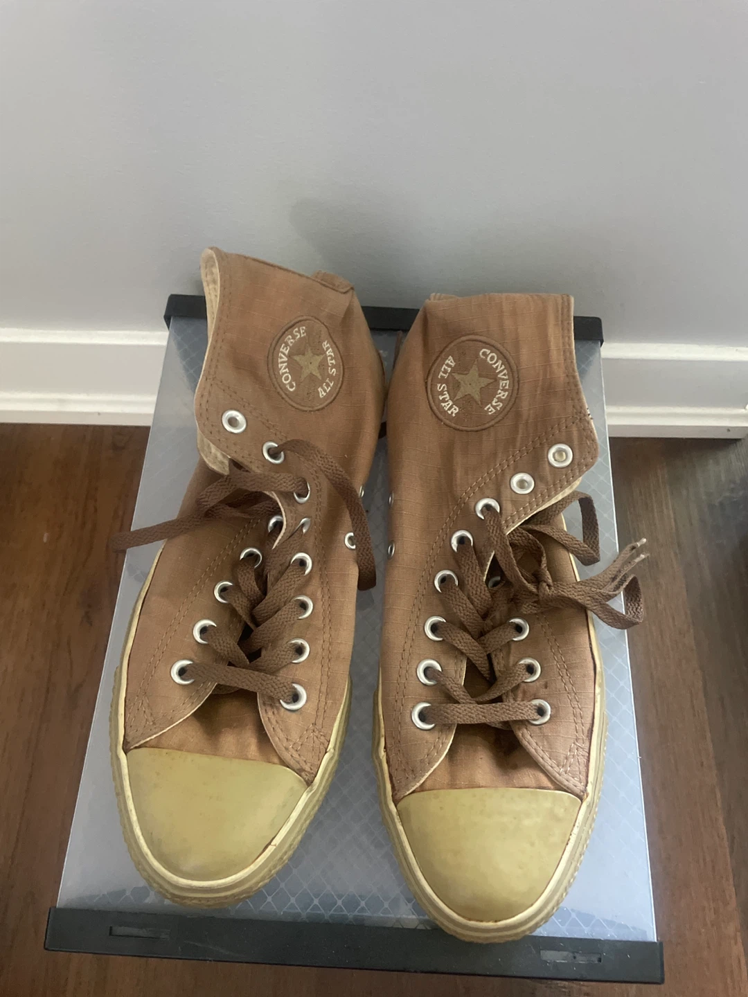 Converse All Star High-Top Sneakers Brown