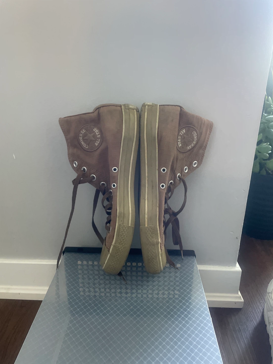 Converse All Star High-Top Sneakers Brown - photo 2