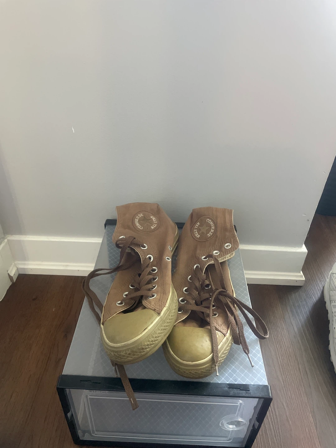 Converse All Star High-Top Sneakers Brown - photo 3