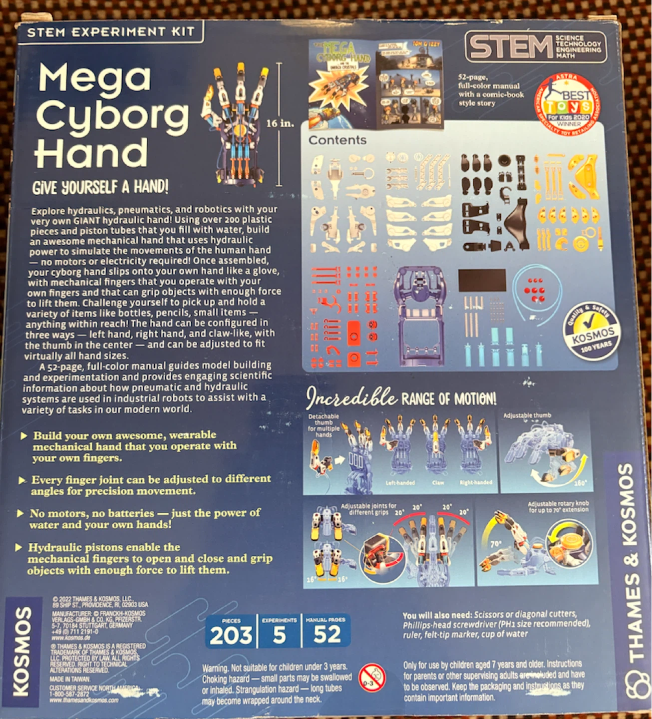 Thames & Kosmos Mega Cyborg Hand STEM Kit - photo 2