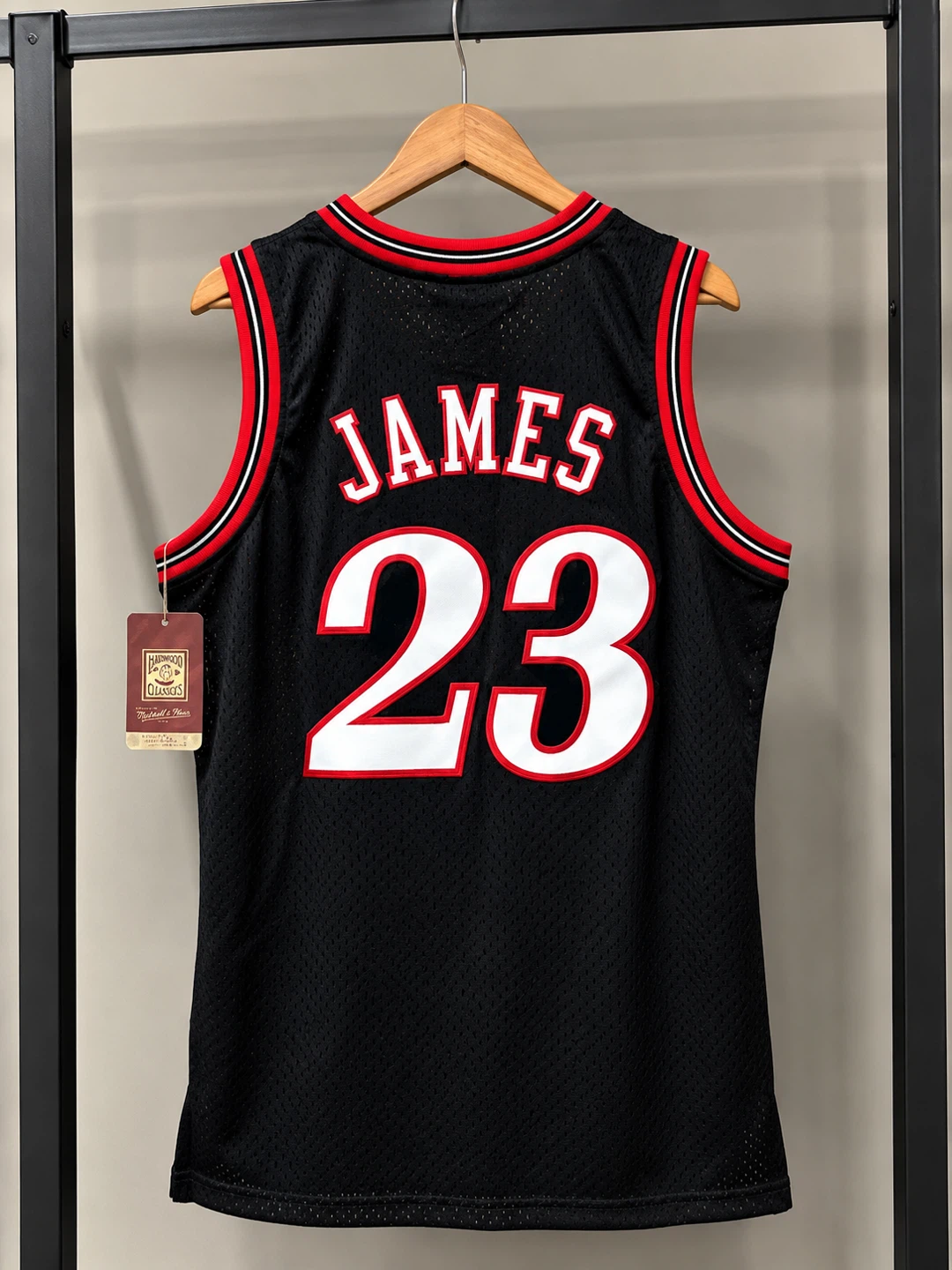 LeBron James Philadelphia 76ers #23 Black City Edition Jersey - photo 3