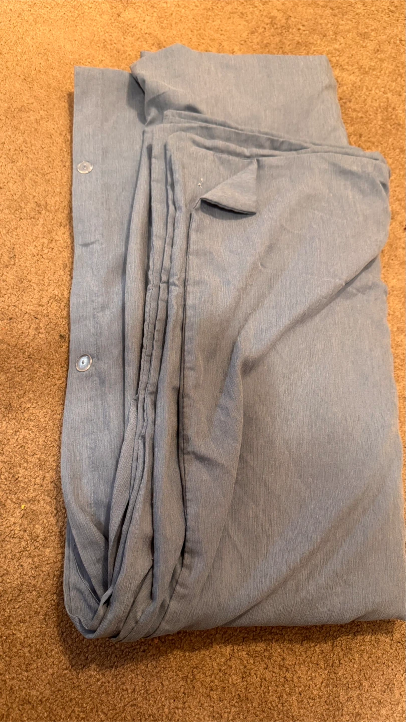 Blue Duvet Cover with 2 pillows case - photo 2