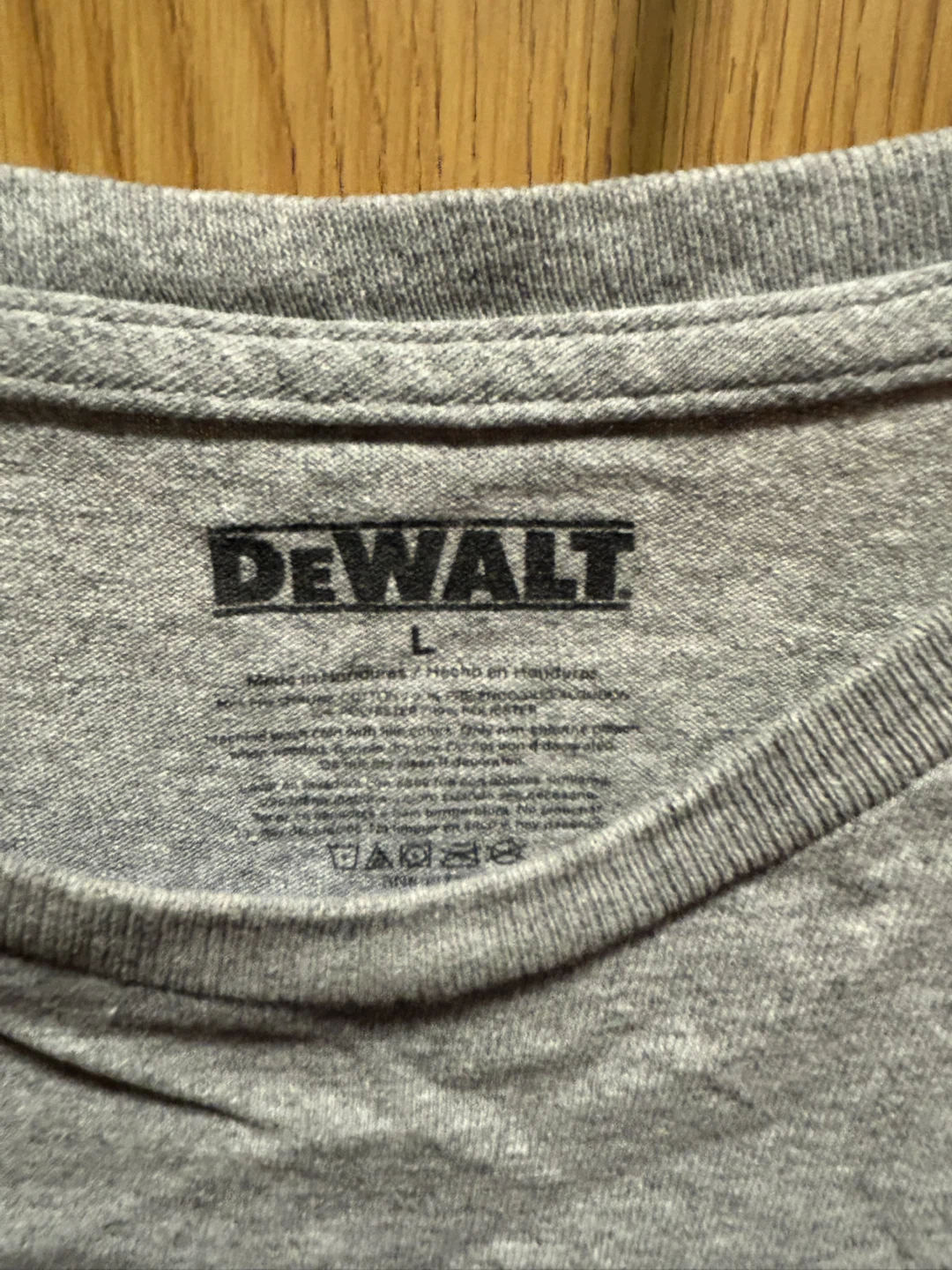 DEWALT Grey Pocket T-Shirt Size Large - photo 3