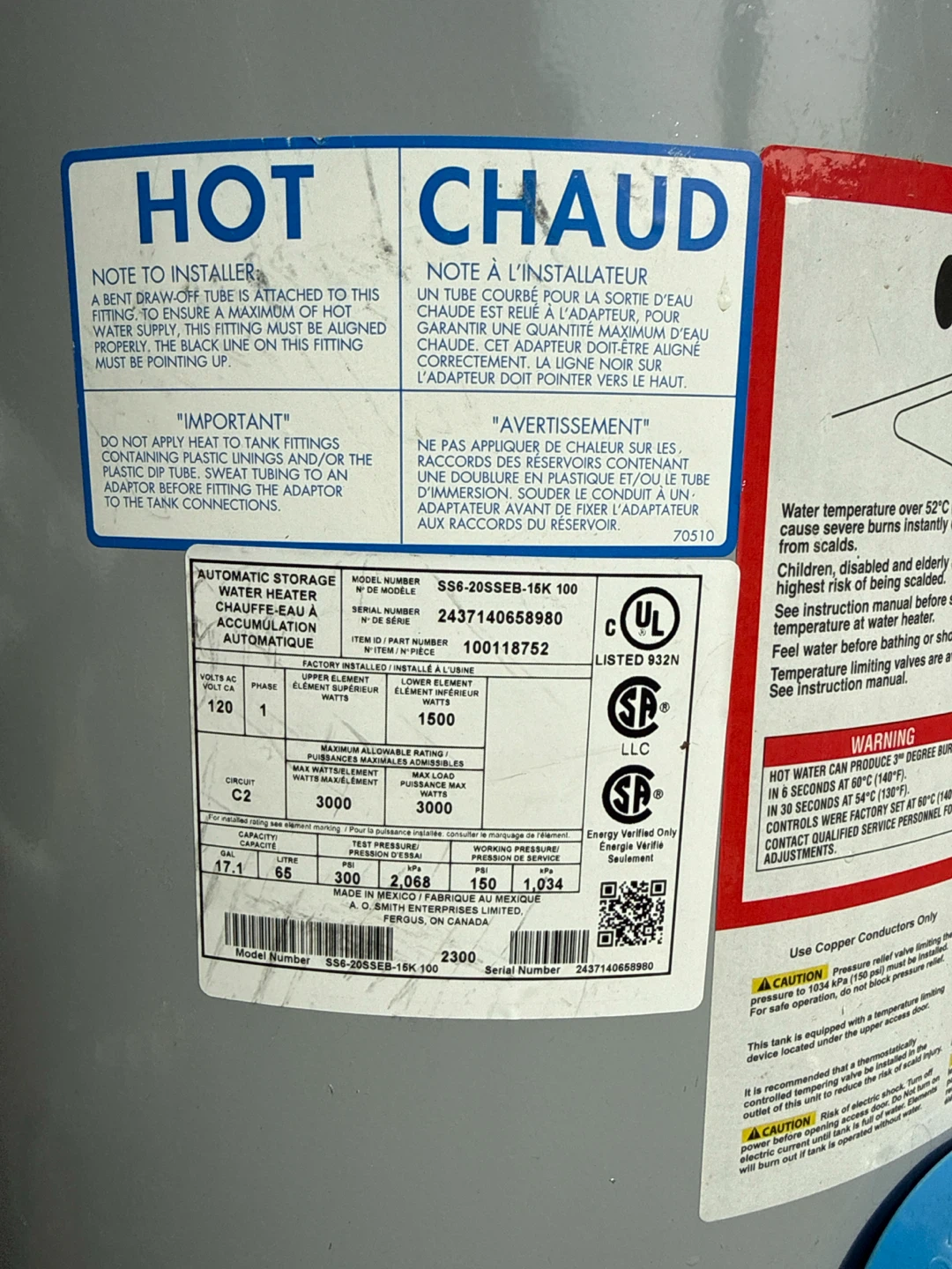 Hot water tank Electrical - photo 2