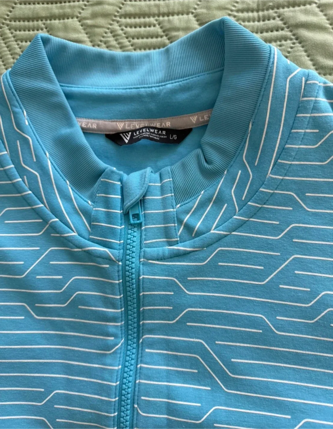 Blue Quarter-Zip Sweater, pullover - photo 3