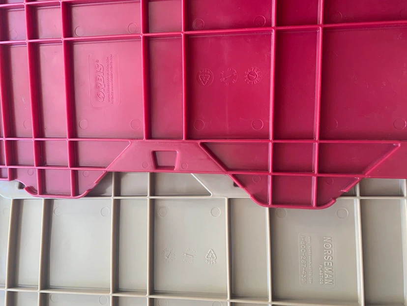 Orbis and Norseman Plastic Moving Totes - photo 3