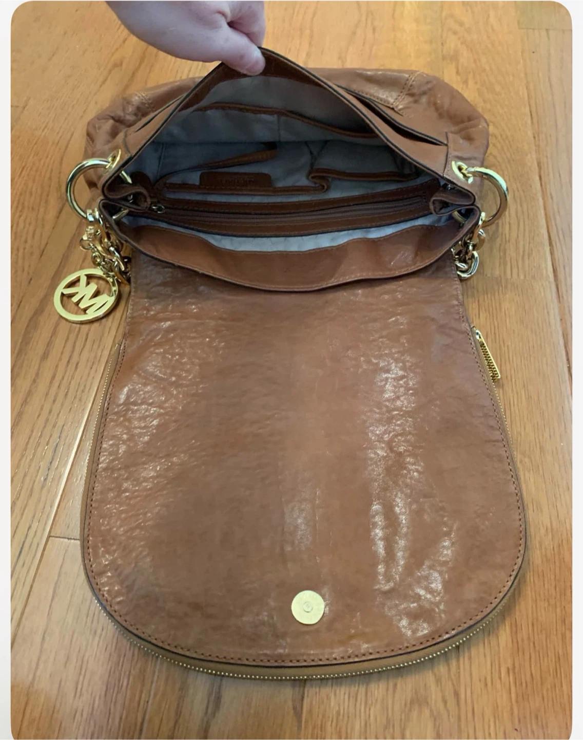 Michael Kors Brown Leather Shoulder Bag - photo 3