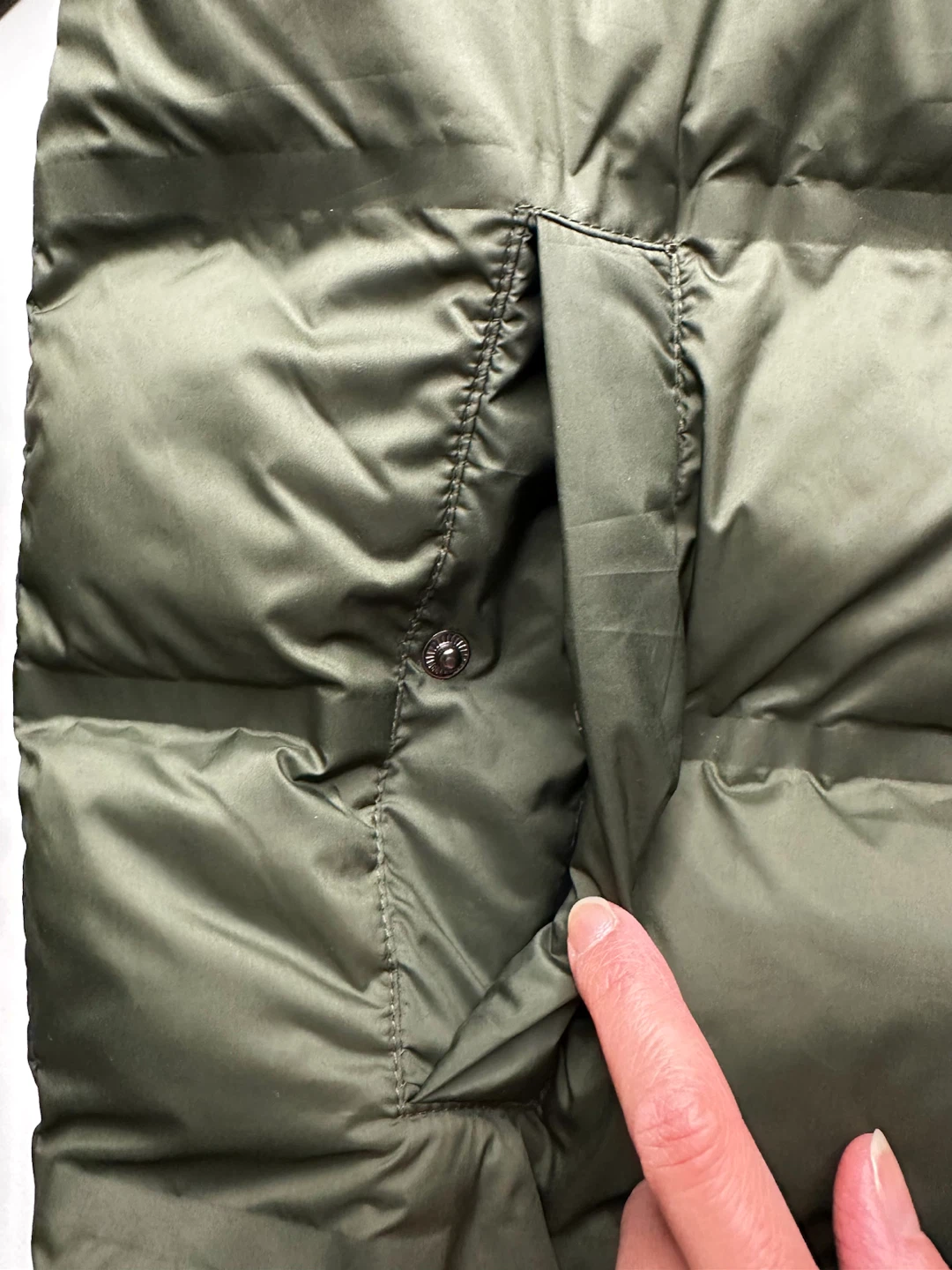 Only & Sons Olive Puffer Jacket - Size small Men’s - photo 3