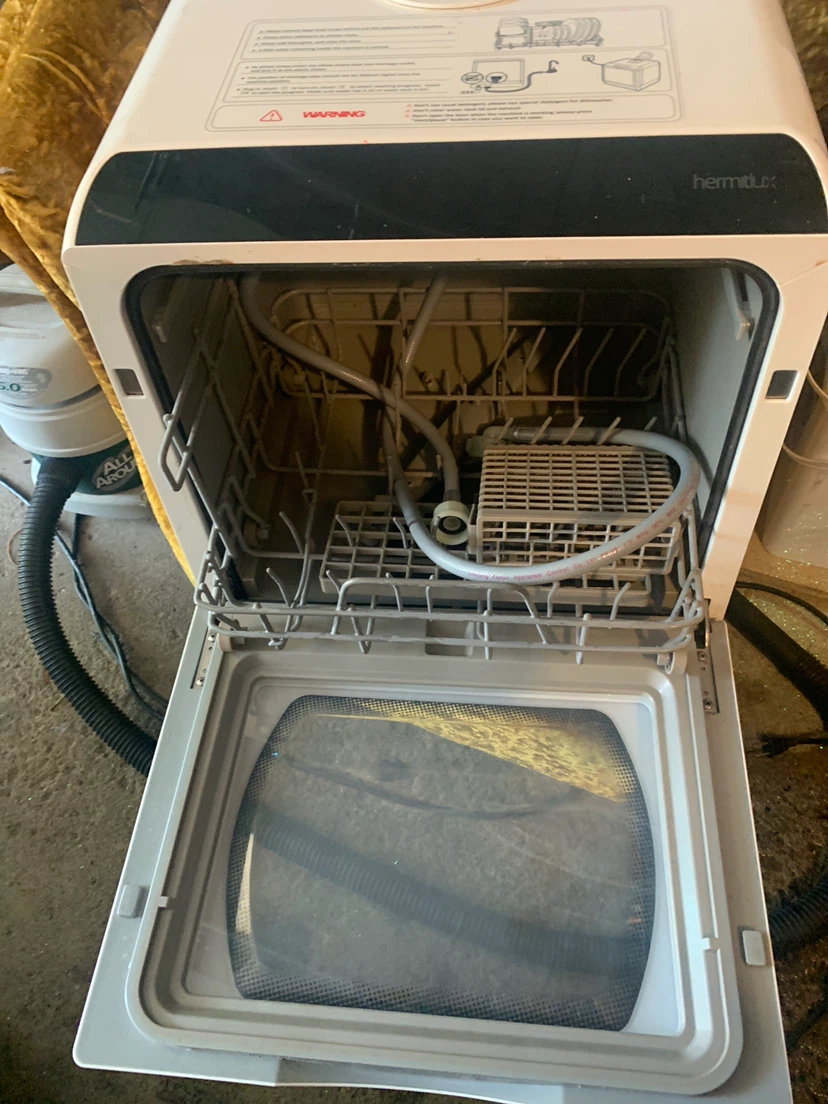 Hermitlux Compact Countertop Dishwasher - photo 2