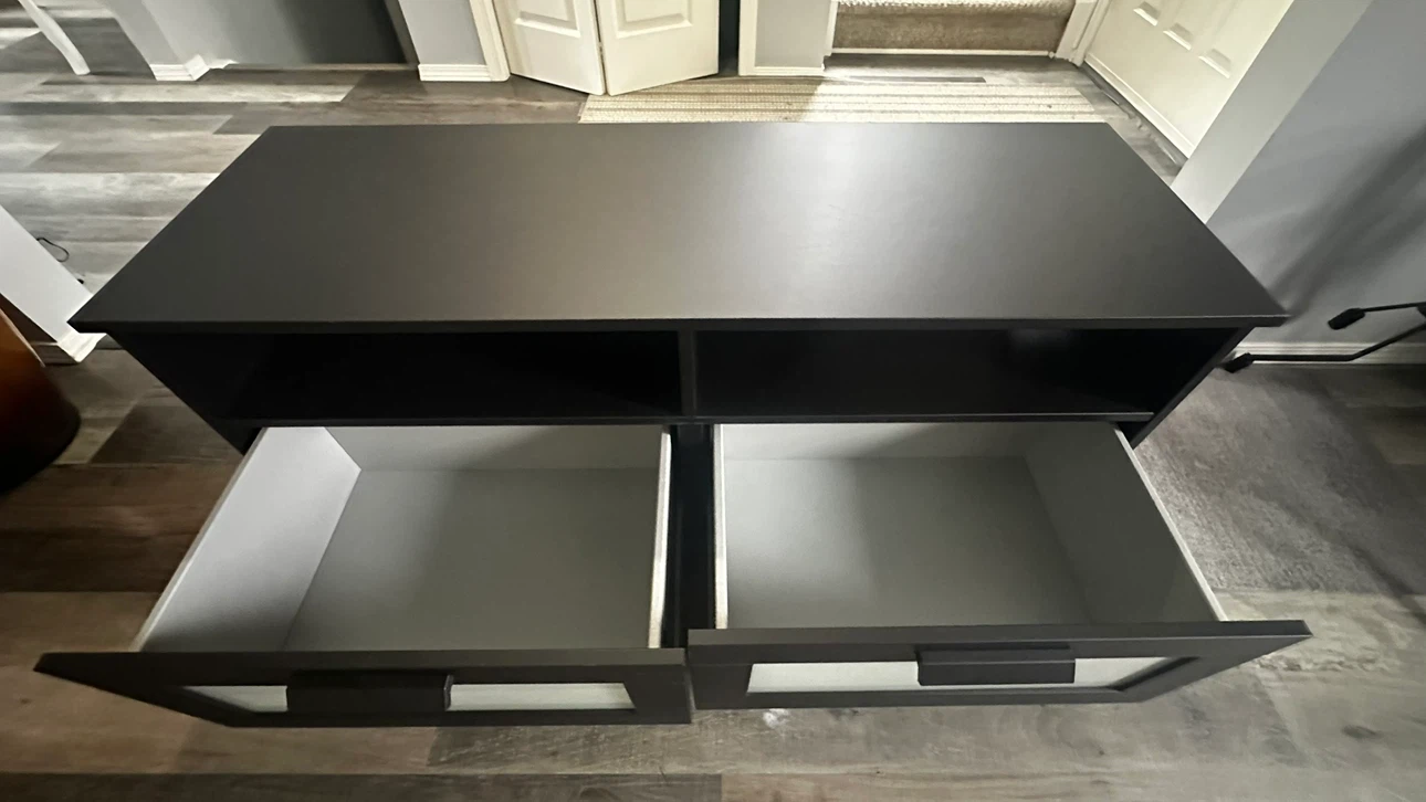 IKEA Brimnes TV bench, black - photo 2
