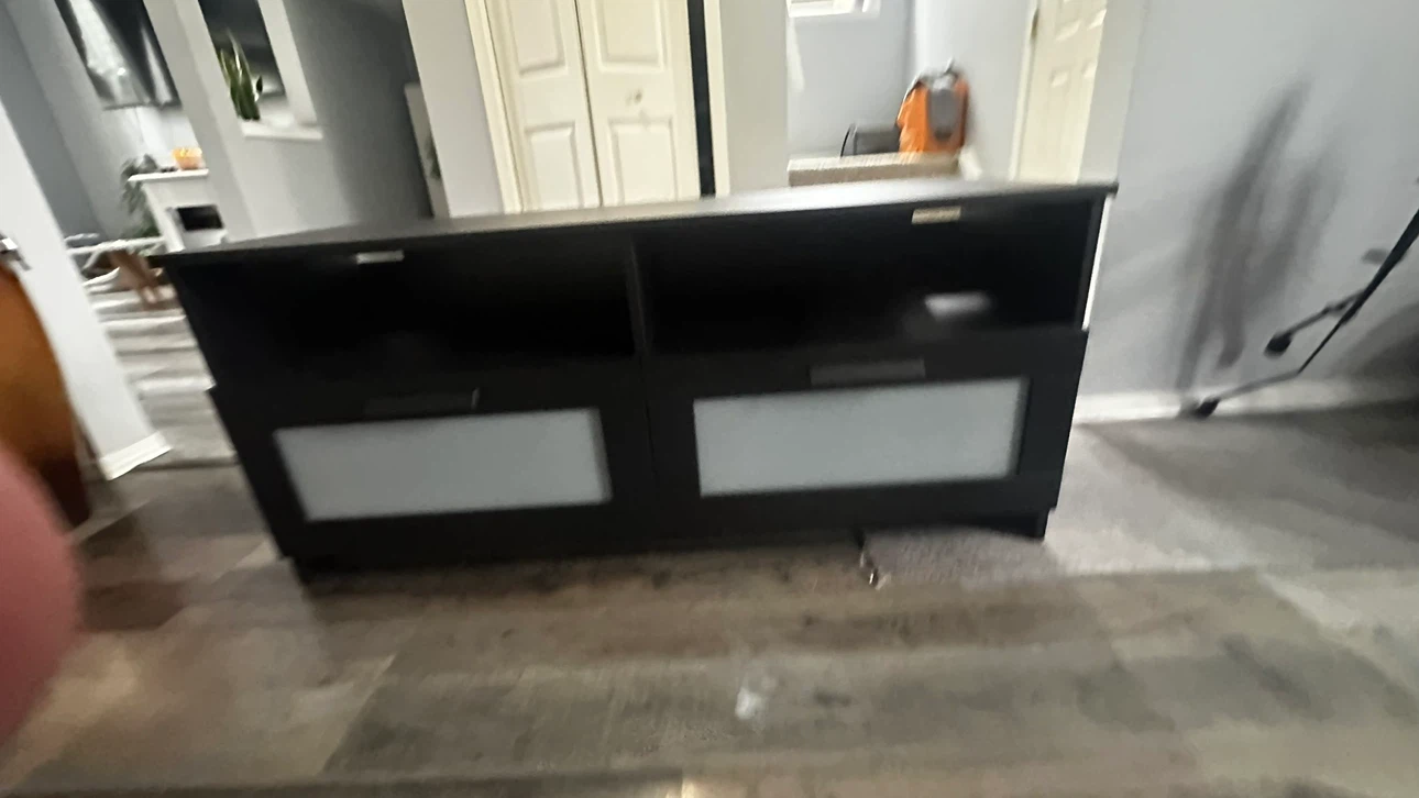 IKEA Brimnes TV bench, black - photo 3