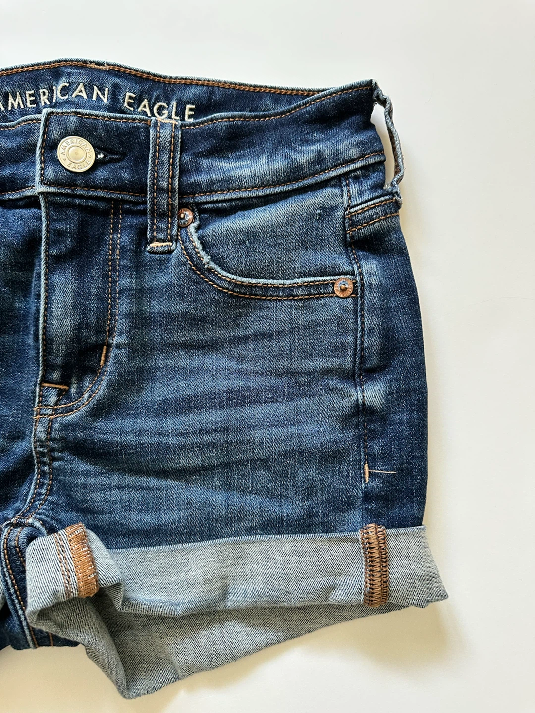American Eagle Denim Shorts Size 000 - photo 2