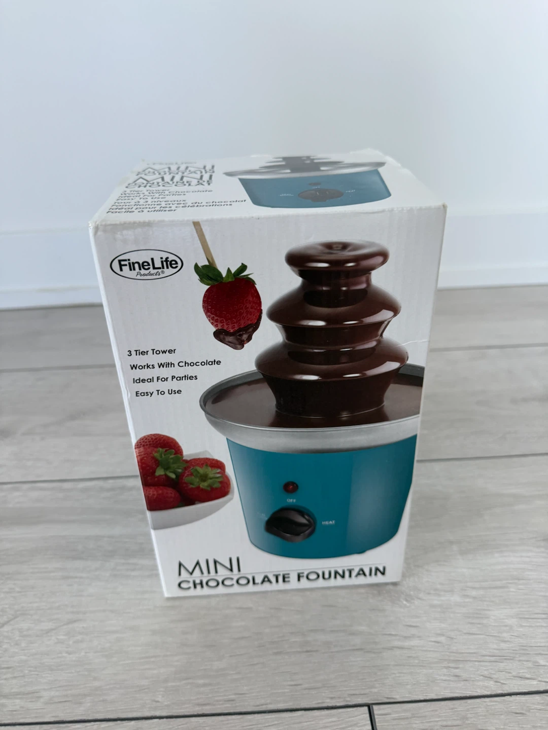 FineLife Mini Chocolate Fountain