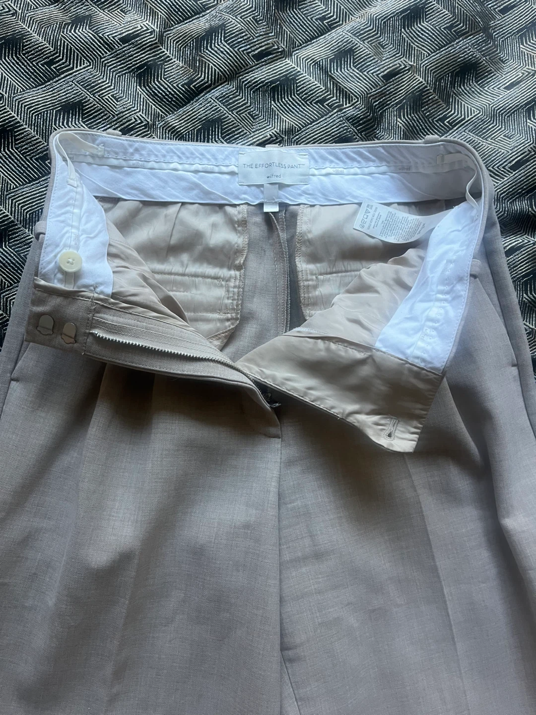 Wilfred The Effortless Pant Size 8 Heather Oat Beige - photo 3