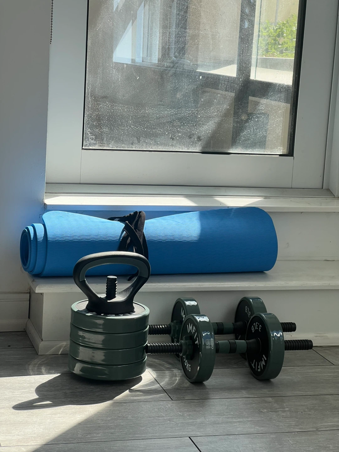Imfit Adjustable Dumbbell and Barbell Set